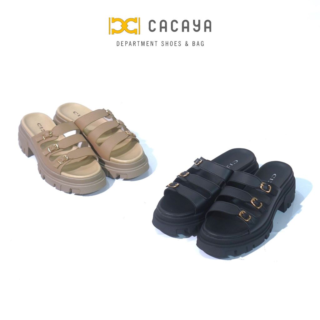 SANDAL WANITA - SANDAL PLATFORM C12 PU 2745 CACAYA