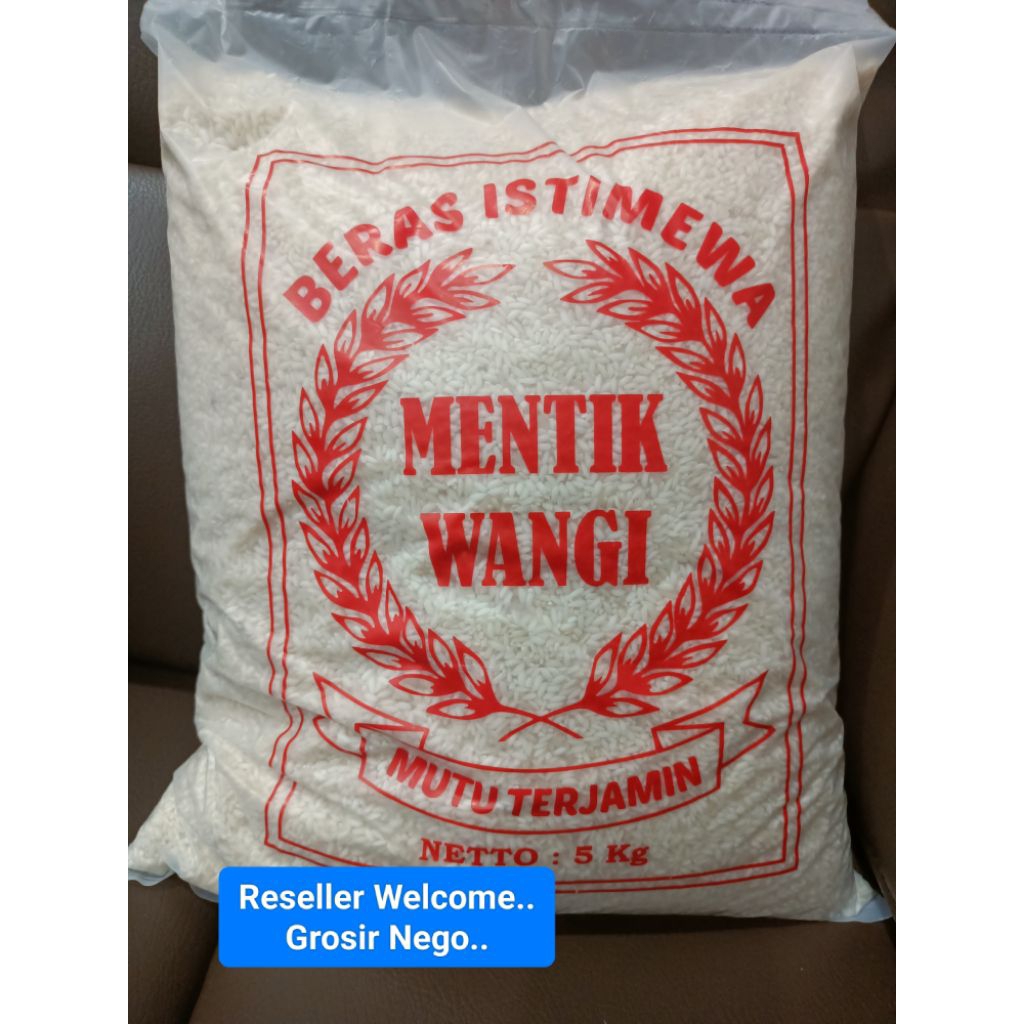 beras menthik susu wangi organik premium 5kg di medan