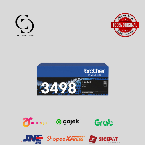 Toner Brother TN-3498 Original Cartridge For Printer L5100DN L5600DN L5900 L6900DW