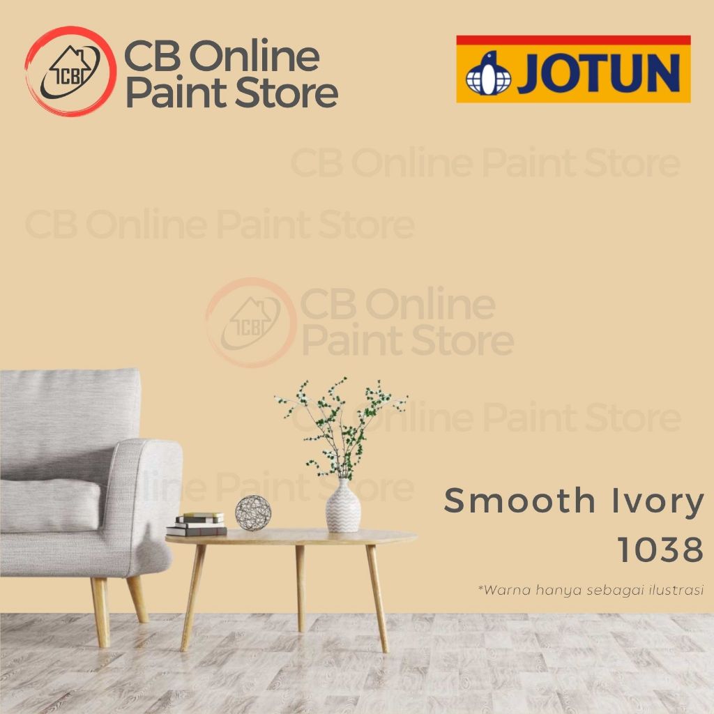 CAT TEMBOK JOTUN - SMOOTH IVORY 1038 - PAIL