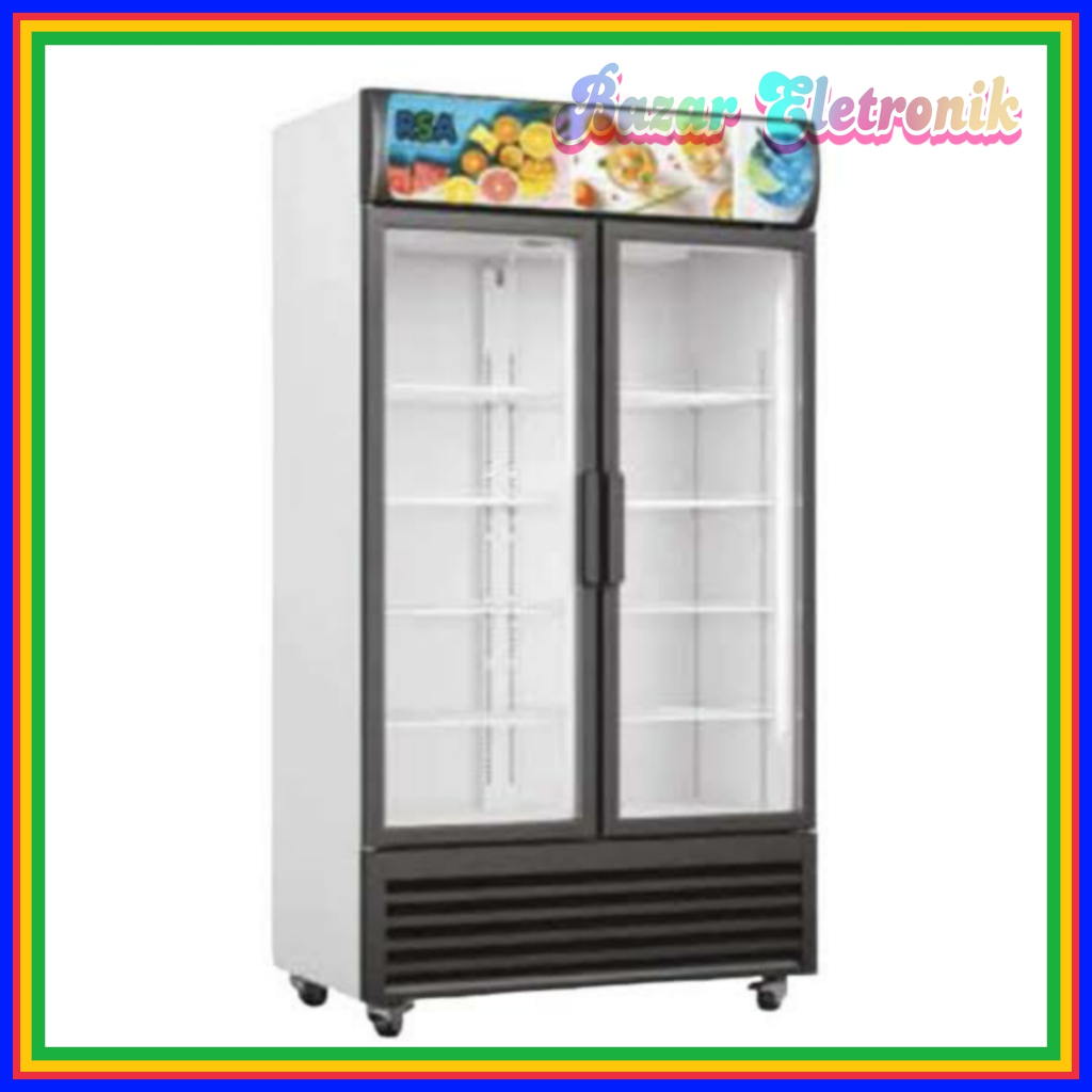 SHOWCASE RSA TOPAZ 600 / SHOWCASE RSA 2 PINTU TOPAZ 600 / SHOWCASE DISPLAY COOLER 568 LITER RSA