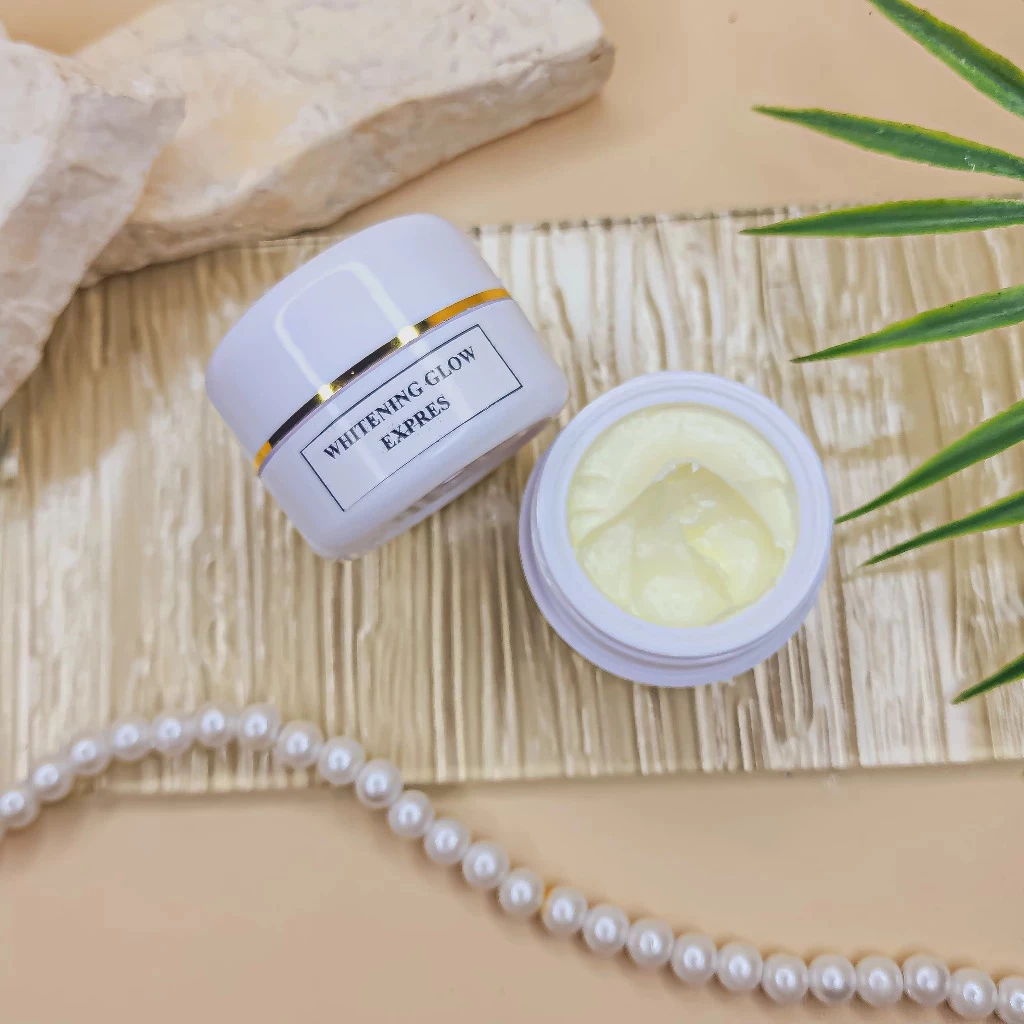whitening glow express / cream malam flek