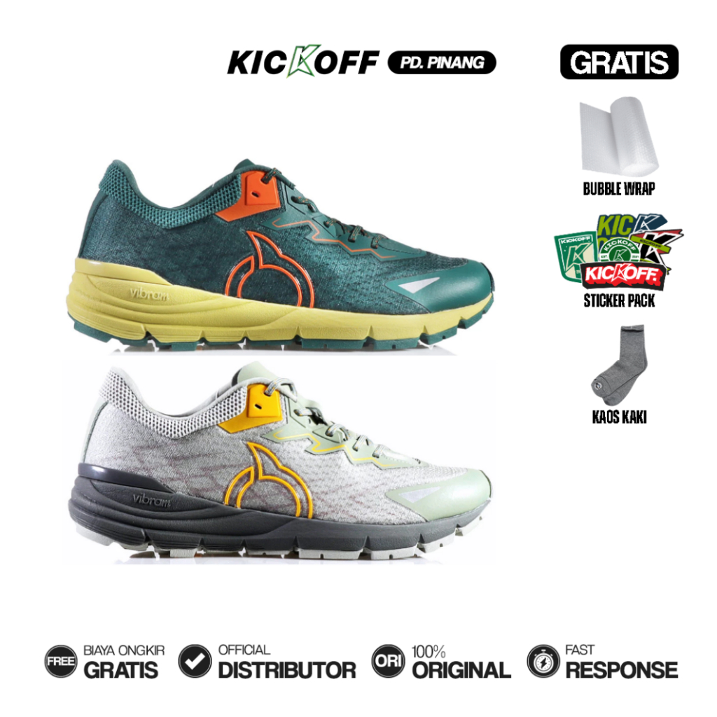SEPATU TRAIL RUN ORTUSEIGHT / SEPATU LARI TRAIL ORTUSEIGHT SIERRA FREE KAOS KAKI
