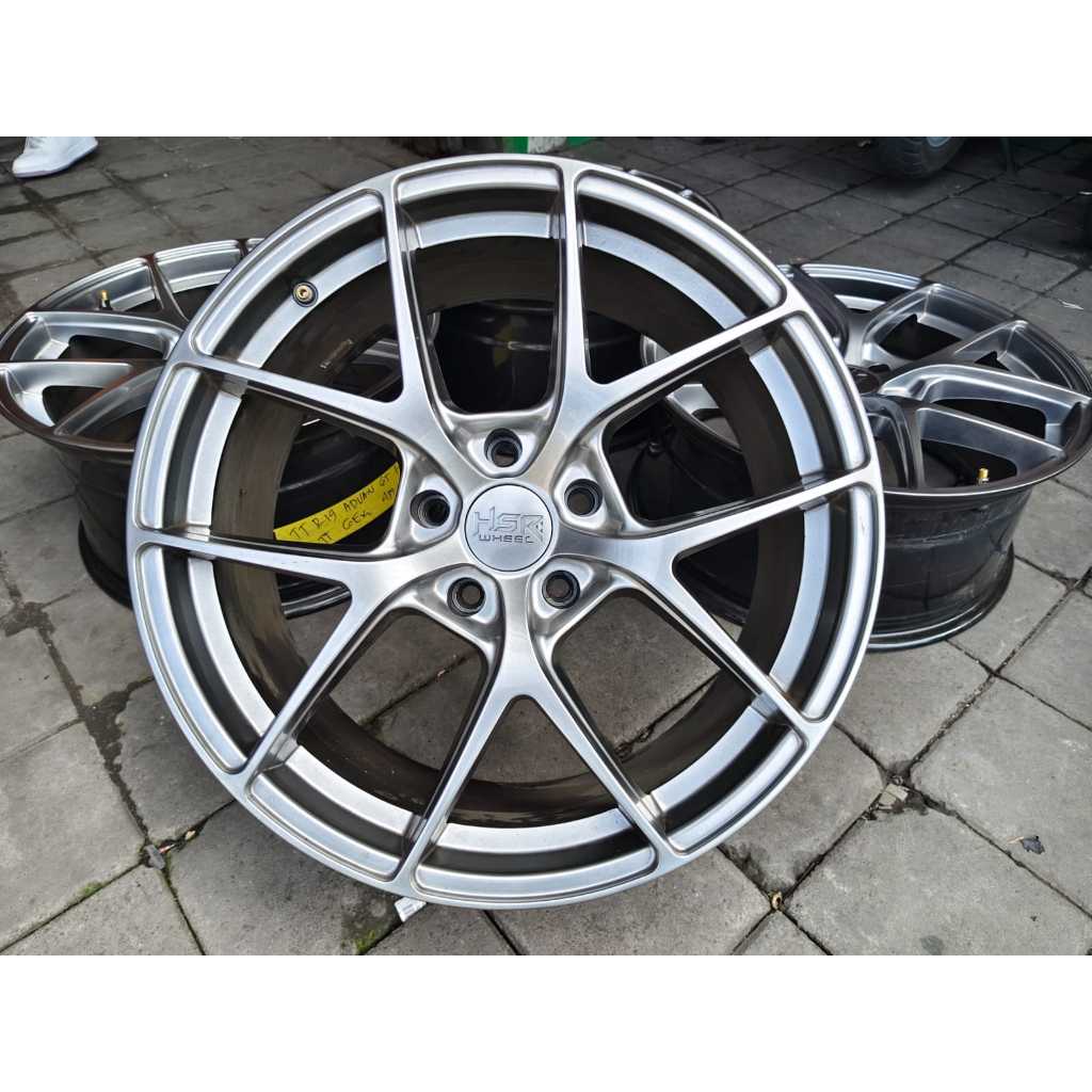 Velg Mobil Bekas HSR Hruku Ring19x8,5-9,5 Hole.5 Pcd.120 Offset.35