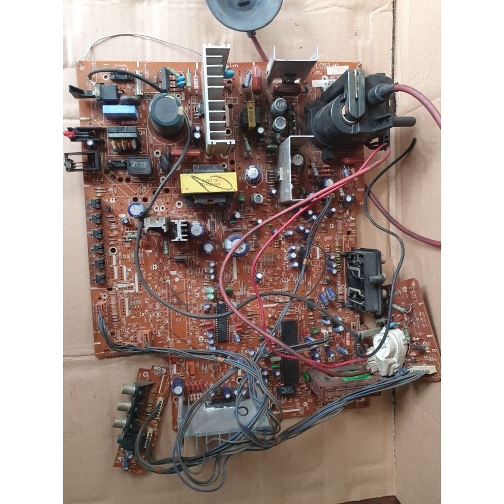 mesin tv LG 21" slim (jual gembling) apa adanya