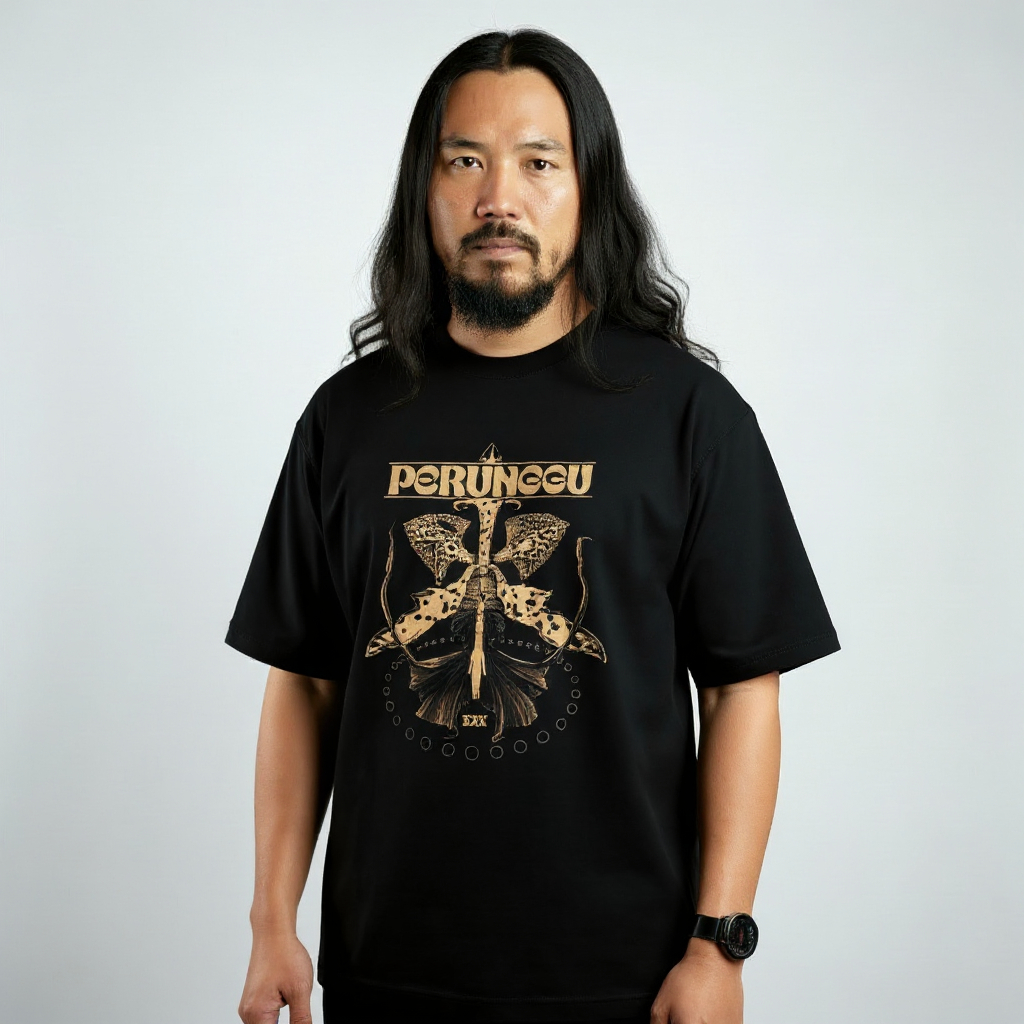 ORIGINAL T SHIRT PERUNGGU - 33X GOLD OFFICIAL MERCH
