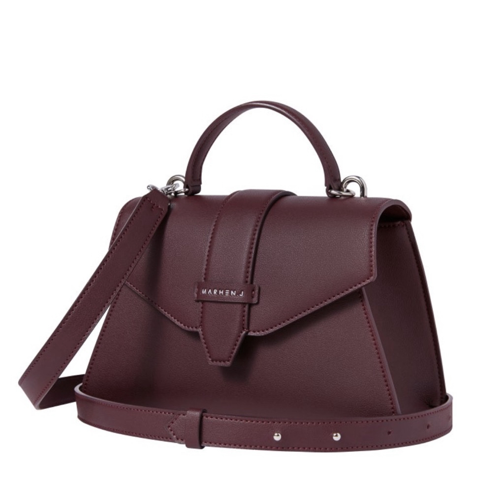 Marhen J Megan Bag Burgundy Wine Preloved
