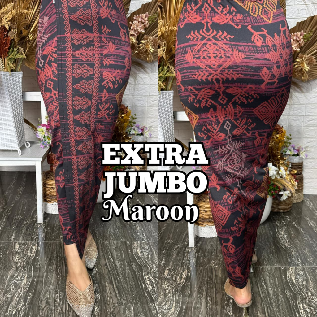 (KAMEN EXTRA JUMBO) Kamen Jadi Bali Moscrep Songket EXTRA JUMBO 7XL dan 8XL/Kamen Bali/Kamen Songket