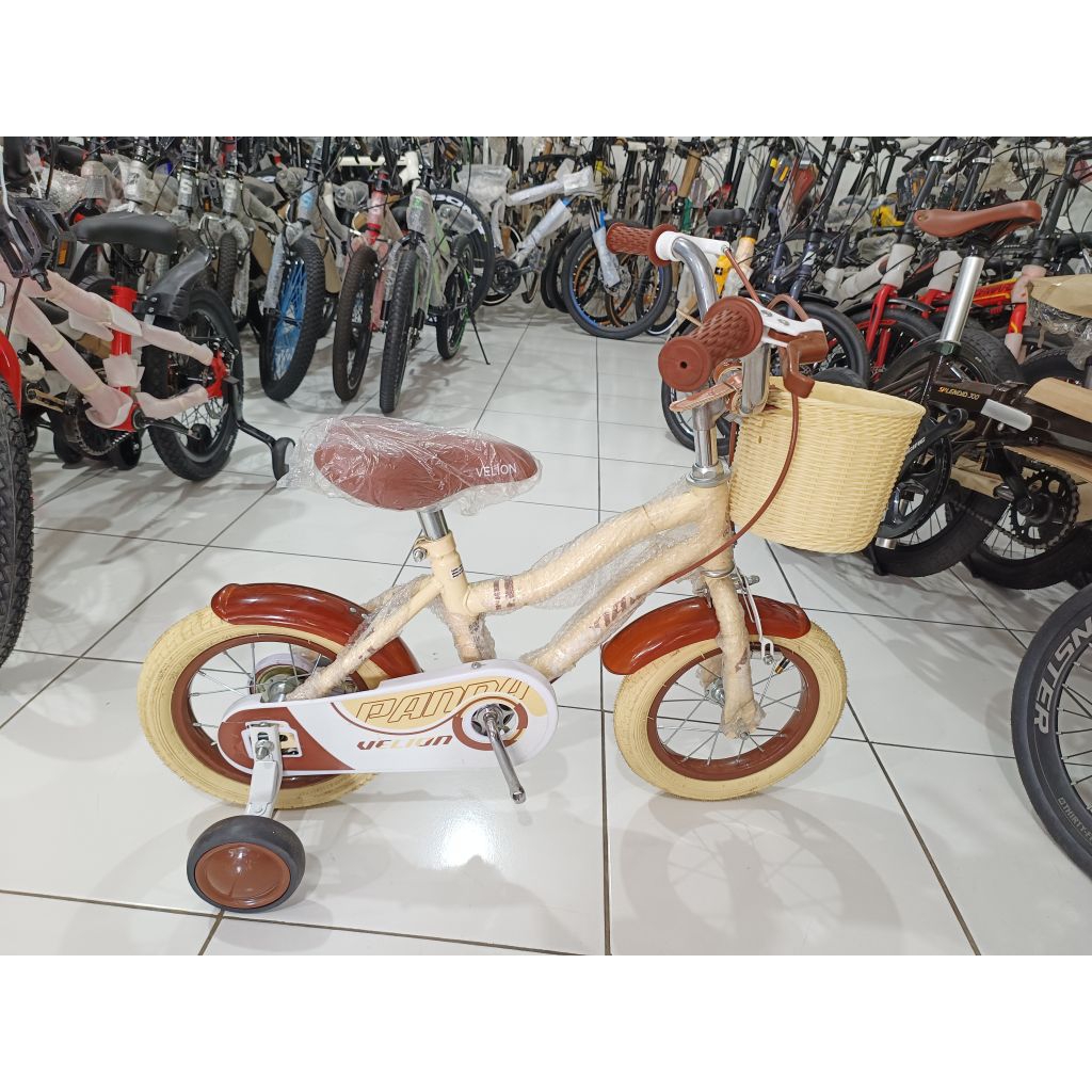 sepeda mini 12,16inc merk velion classic tango ban warna