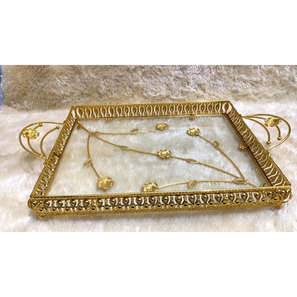 BOX HANTARAN TRAY KEMBANG PREMIUM + TUTUP AKRILIK + PACKING KAYU