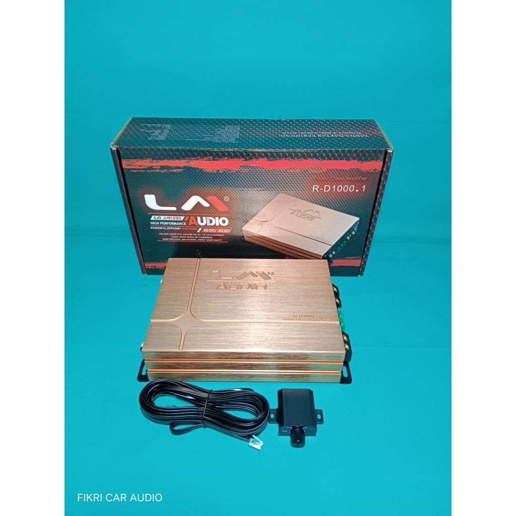 Power Monoblok LM AUDIO seri R-D1000.1 1Channel Audio Mobil