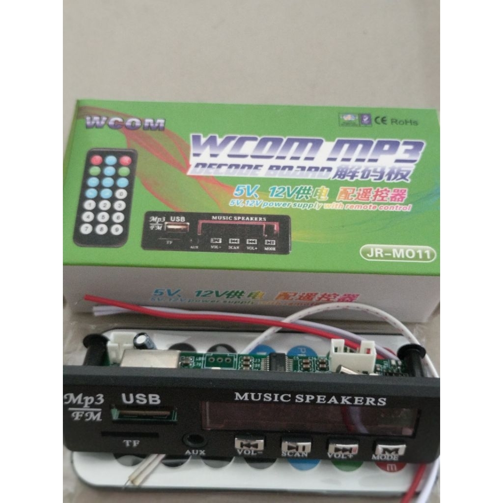 MP3 USB tanpa bluetooth plus FM Radio