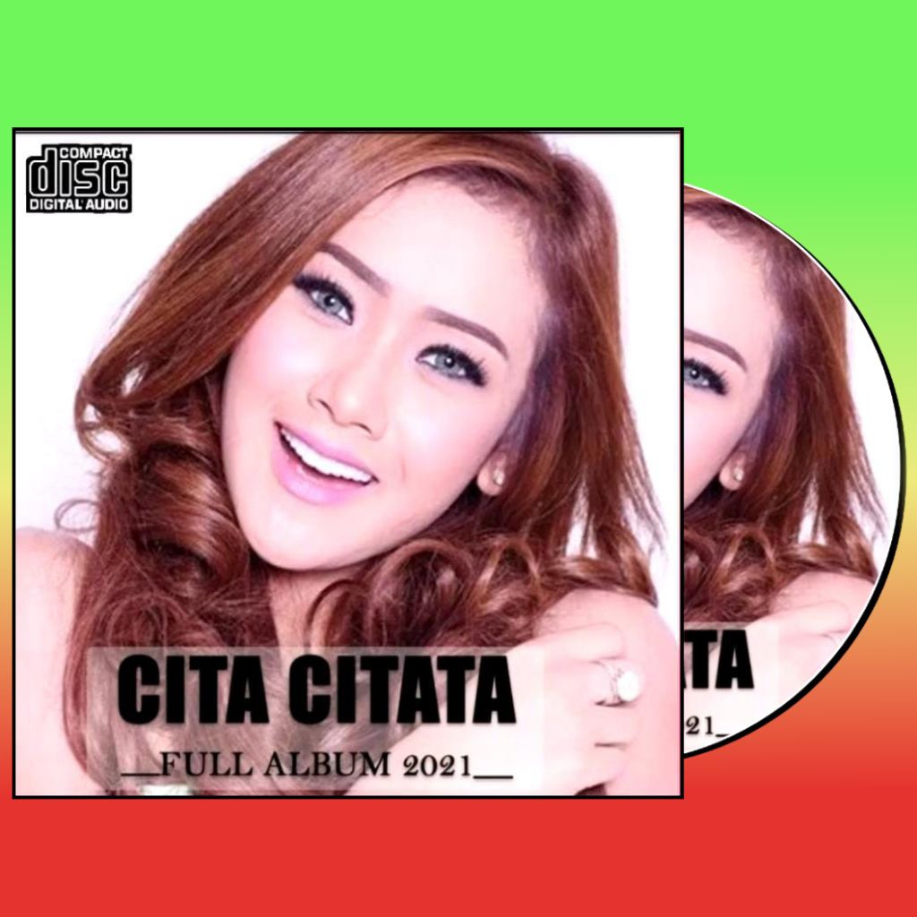 KASET CD LAGU DANGUT CITA CITATA - CD LAGU DANGDUT REMIX TERBARU - COMPACT DISC LAGU DANGDUT MODERN 