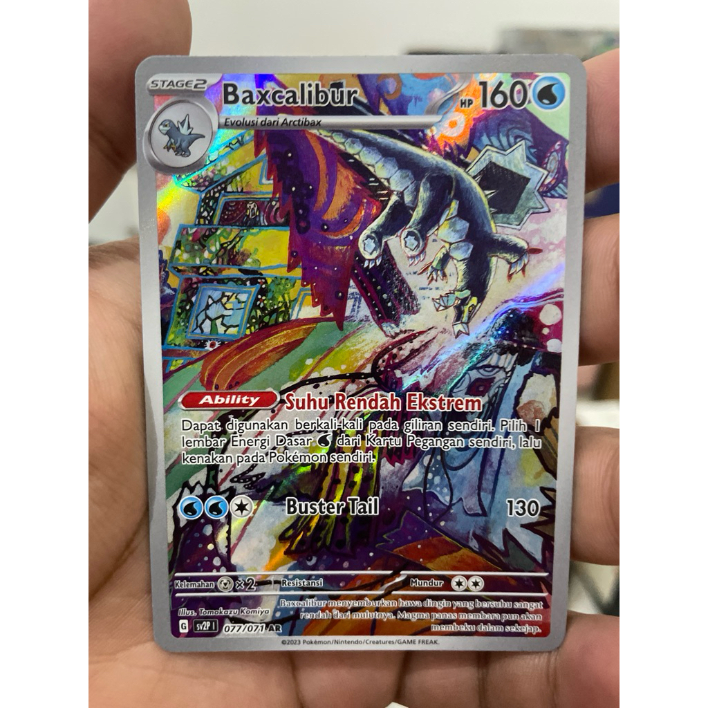 Baxcalibur AR - TCG Pokemon Indonesia