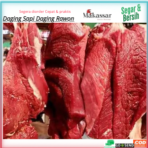 Daging Sapi Segar–Fresh Baru Potong, Siap Masak  Daging Sapi Fresh Premium–Empuk & Tidak Bau  Daging