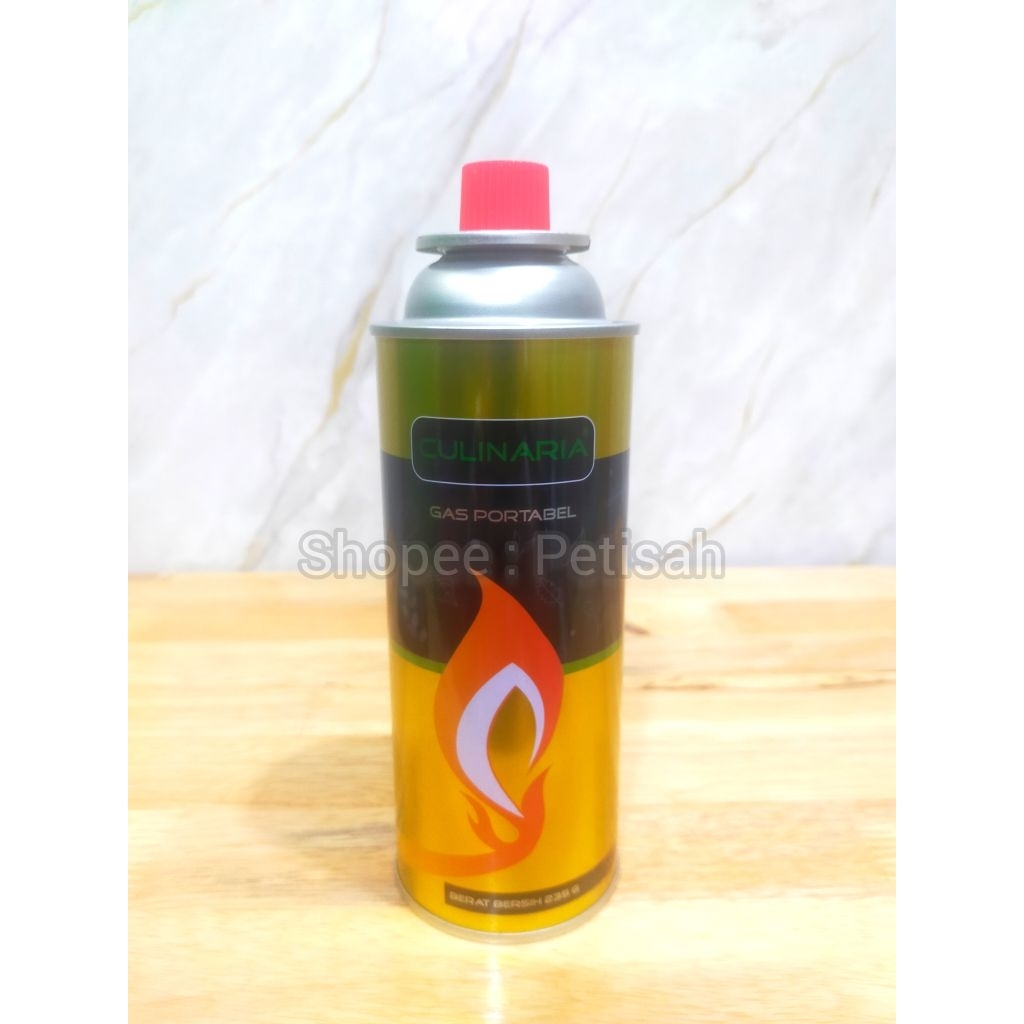 Gas Portable Culinaria 235g / Gas Kaleng Portable Culinaria / Gas Portable Camping / Gas Kaleng Isi 
