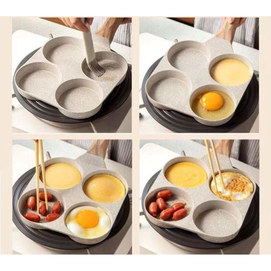 Wajan Penggorengan 4 Sekat