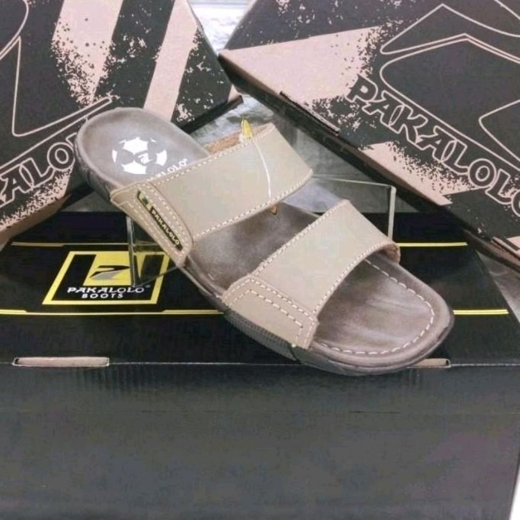 PAKALOLO 2321 DM Sandal Slide Pria Original Leather