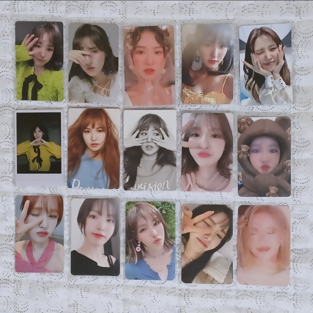 wendy pc rv photocard redvelvet sg mumo summag kuning fmr birthday mumo sappywan