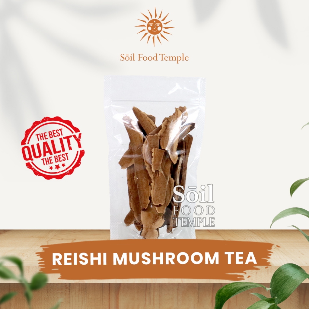 Reishi Mushroom Tea / Ganoderma / Teh Jamur Lingzhi Teh Imun Tubuh 10gr