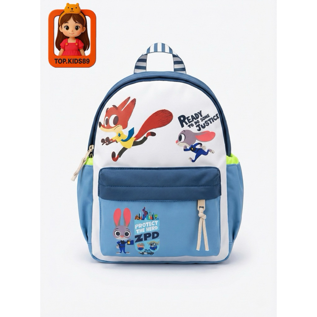 Zootopia Bagpack Tas Ransel Anak Motif Kartun