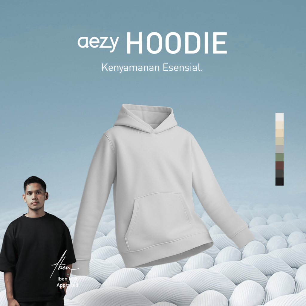 No Void Minds Heavyweight AEZY Hoodie | Steel