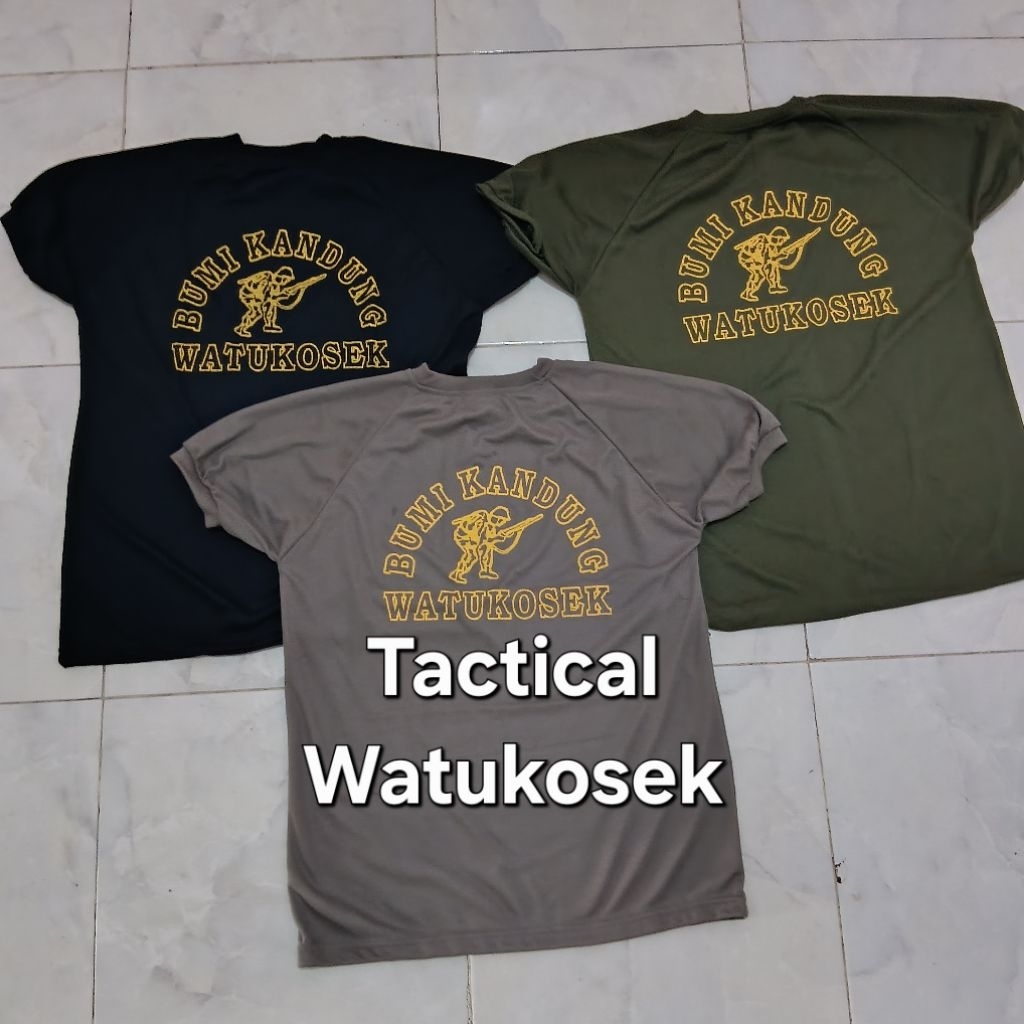 Kaos Bumi Kandung Watukosek Brimob Gambar Prajurit