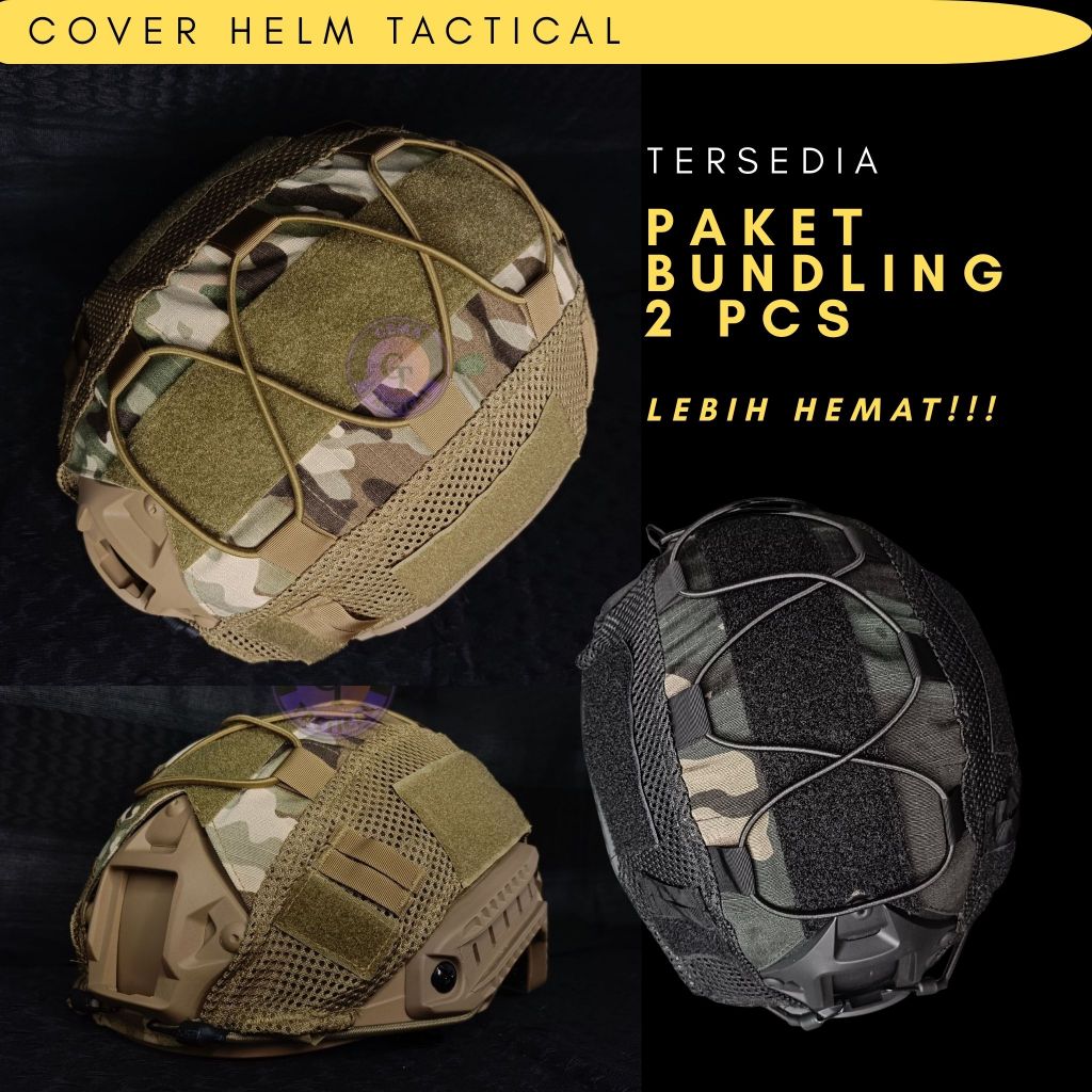 Cover sarung helm tactical / Cover Helm Tactical Military Kamuflase