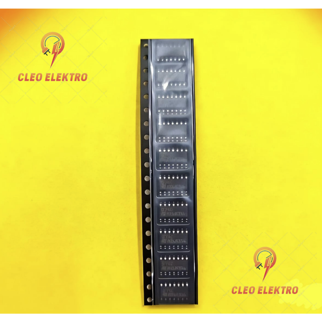 IC ST TL074 SMD TR TRANSISTOR ASLI ORIGINAL TL 074C TL074C KUALITAS BAIK