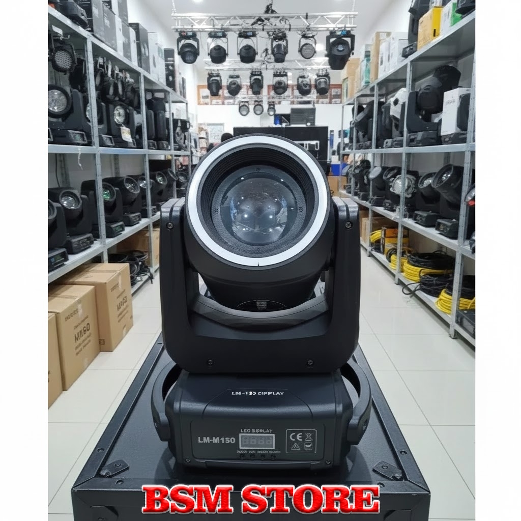 Lampu Moving Beam REDSUN 150Watt LED Strip  8 Prism