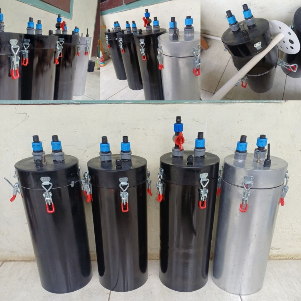 FILTER CANISTER 6 inch Aquarium ( TABUNG ONLY )