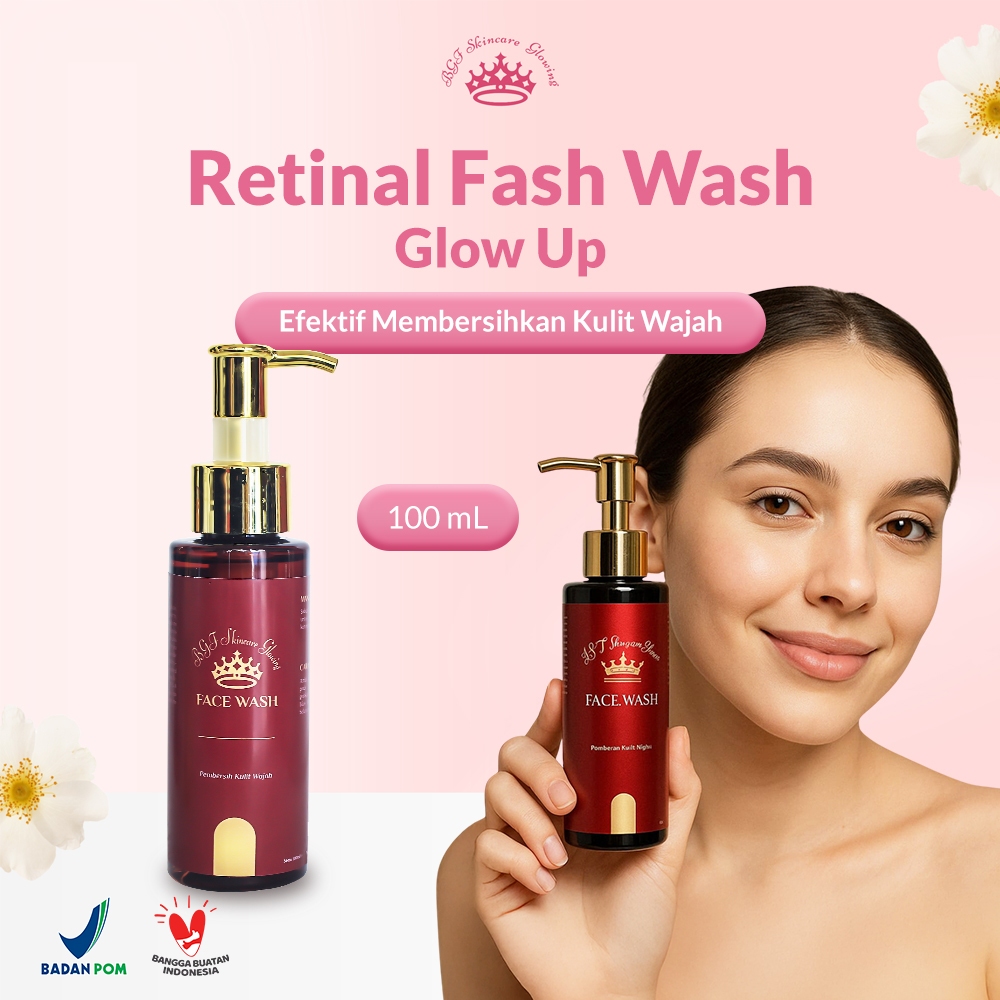 Beauty Glow Farma - Retinal Facial Wash | Sabun Cuci Muka Membersihkan Kulit Wajah - Facewash 100 mL