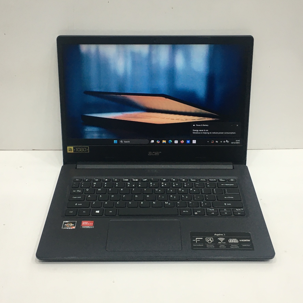 acer aspire 3 ryzen 3-3250 ram 8gb ssd 256gb