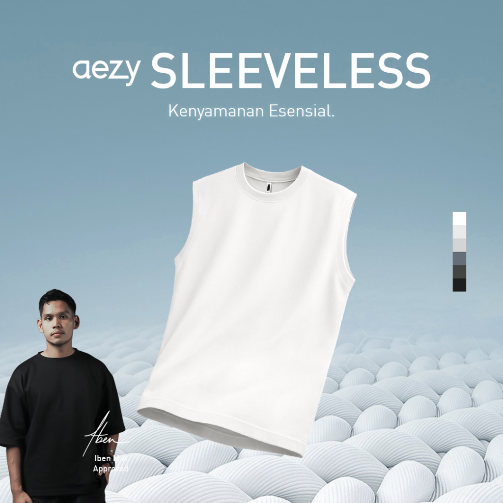 No Void Minds AEZY Sleeveless T - Shirt | Cloud