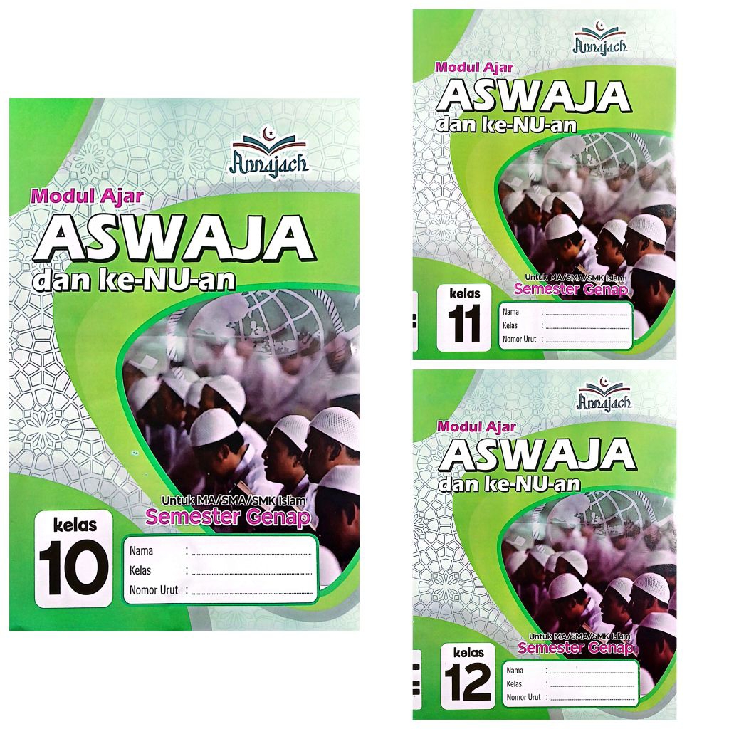 LKS SMA SMK ASWAJA KE NU AN KELAS 10 11 12 QONNAH TA.2025/2026 | MELODY BUKU