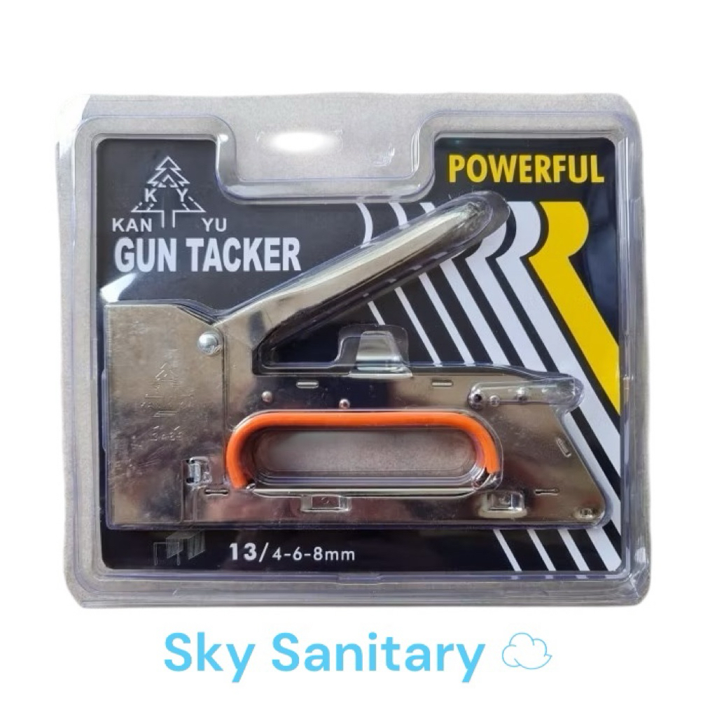 ALAT STAPLES TEMBAK GUNTACKER/ STAPLES KERTAS, KAYU, JOK MOTOR