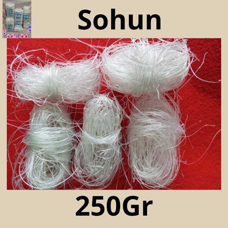 Sohun Bambu Mas 250 gram - Sohun bakso soto sop