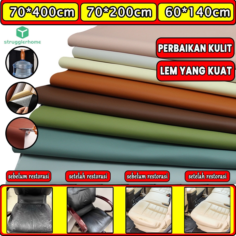 [Barang spot] sofa kulit sticker kulit pu stiker kursi kulit sofa stiker kursi perbaikan kulit