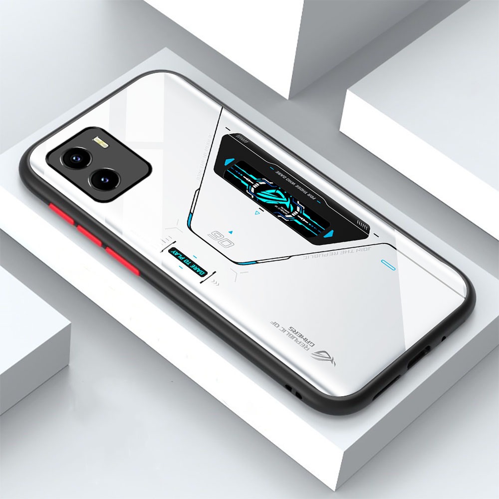 [ KK56 ] Softcase Glass Kaca Kilau Untuk HP XIAOMI MI 10T 5G / MI 10T PRO 5G - XIAOMI MI 10T 5G / MI