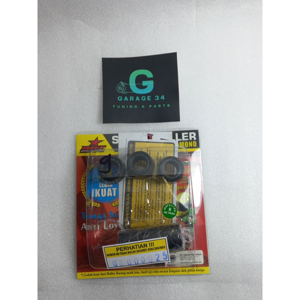 ROLLER BRT RACING BEAT FI ESP SCOOPY FI ESP VARIO 110 FI ESP VARIO KARBU 8 9 10 11 13 GRAM