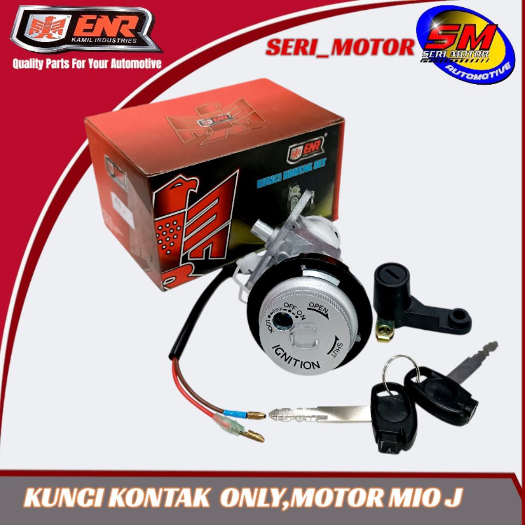 Kunci Kontak Set Depan Belakang Motor MioJ (ENR)