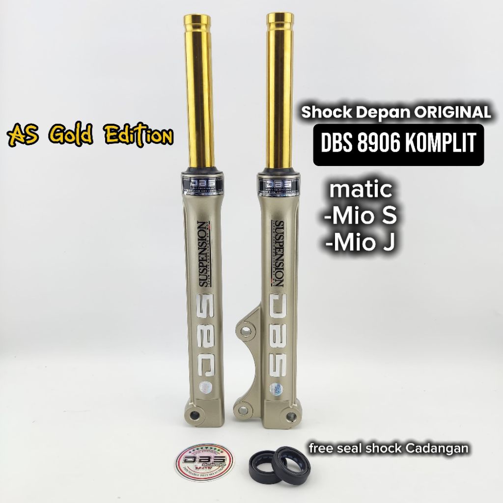 Shock Depan DBS 8906 New As Gold Edition Matic Mio Soul,Sporty,Smile,Mio J,Mio M3