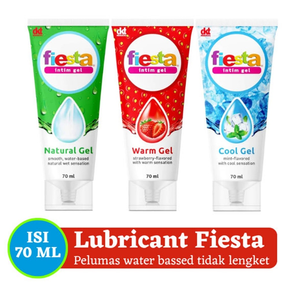Fiesta Intim Natural Gel 70ml - Pelumas Lubricant Gel