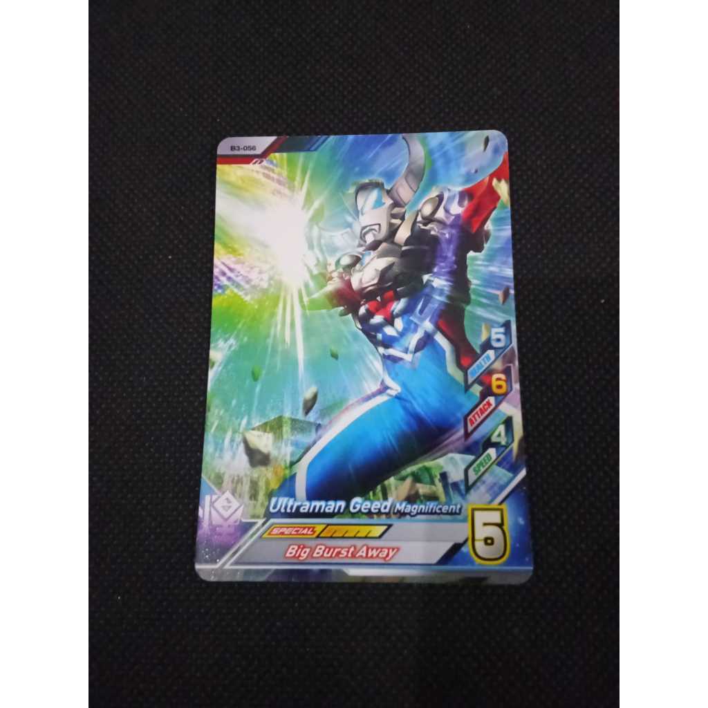 kartu Ultraman - Ultraman Geed magnificet