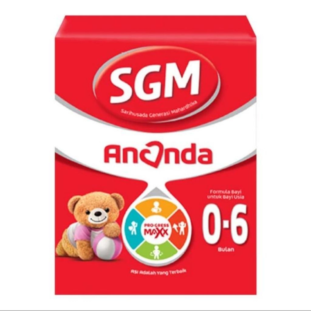 susu SGM bayi usia 0-6 bulan