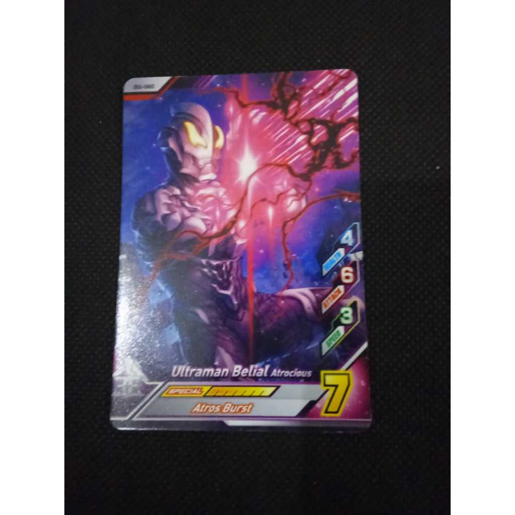 kartu Ultraman - UIltraman Belial Atrocious