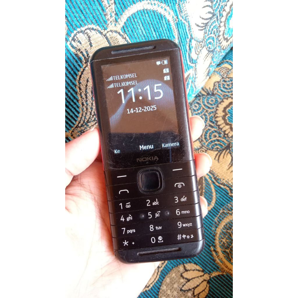 Nokia 5310 reborn ori warna hitam