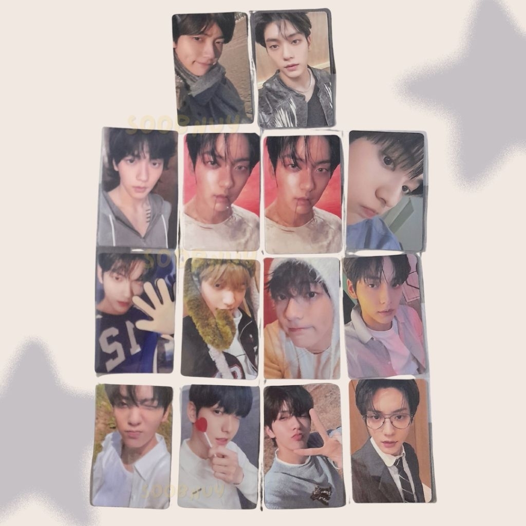 READY PHOTOCARD OFFICIAL TXT AAB SOOBIN PC SEASON GREETINGS MOAKIT MEMBERSHIP THE STAR CHAPTER TOGET