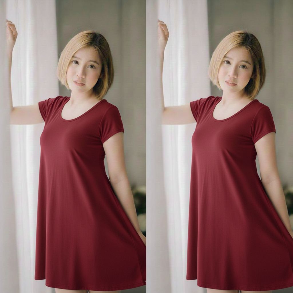 MURAH SUKSES#DRES SEKSI RAYON SR 833/MINI DRES SEKSI/DASTER SEKSI/DRES MOLA RAYON