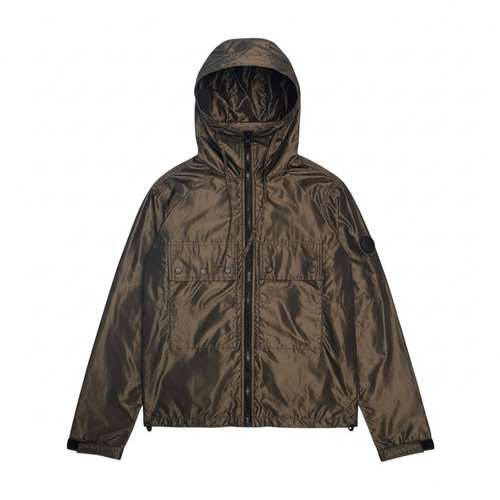 OUTFIRM - Hubner Jacket Nylon Jade Brown